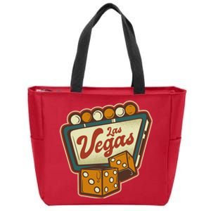 Las Vegas Dice Zip Tote Bag