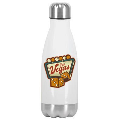 Las Vegas Dice Stainless Steel Insulated Water Bottle