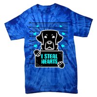 Labrador Valentine's Day Dog Lover Labrador Retriever Gift Tie-Dye T-Shirt