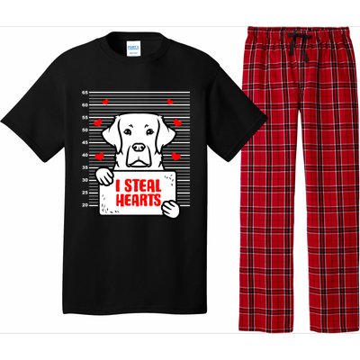 Labrador Valentine's Day Dog Lover Labrador Retriever Gift Pajama Set