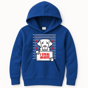 Labrador Valentine's Day Dog Lover Labrador Retriever Gift Kids Hoodie