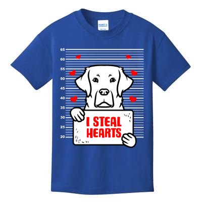 Labrador Valentine's Day Dog Lover Labrador Retriever Gift Kids T-Shirt