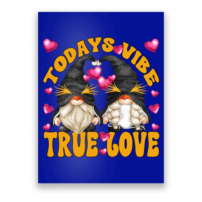 Love Valentines Day Gnomes For Couples In Penguin Costume Gift Poster