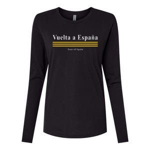 La Vuelta Espana Cycling Womens Cotton Relaxed Long Sleeve T-Shirt