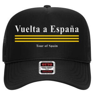 La Vuelta Espana Cycling High Crown Mesh Back Trucker Hat