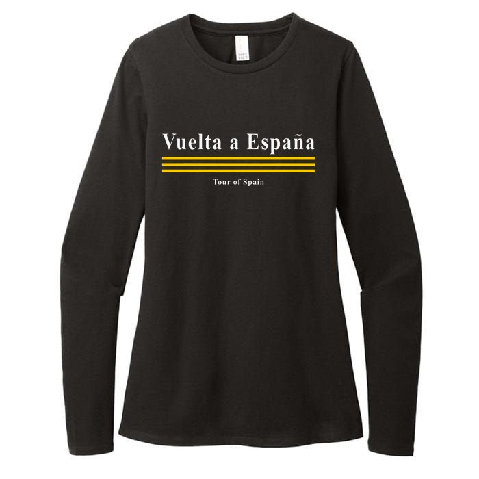 La Vuelta Espana Cycling Womens CVC Long Sleeve Shirt