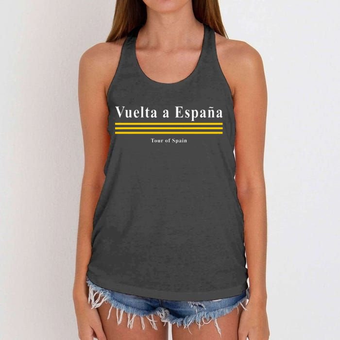 La Vuelta Espana Cycling Women's Knotted Racerback Tank