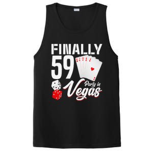 Las Vegas Finally 59th Birthday Party In Vegas Bday Squad PosiCharge Competitor Tank