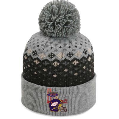 Las Vegas Football Party 2024 Football The Baniff Cuffed Pom Beanie