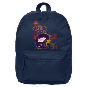 Las Vegas Football Party 2024 Football 16 in Basic Backpack