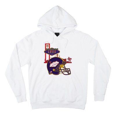 Las Vegas Football Party 2024 Football Hoodie