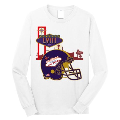 Las Vegas Football Party 2024 Football Long Sleeve Shirt