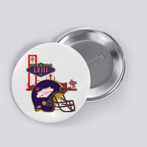 Las Vegas Football Party 2024 Football Button