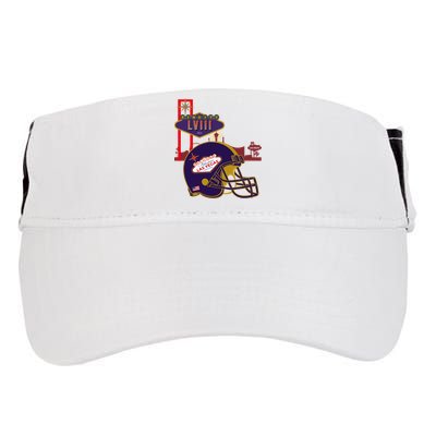 Las Vegas Football Party 2024 Football Adult Drive Performance Visor