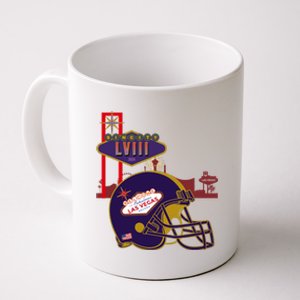 Las Vegas Football Party 2024 Football Coffee Mug