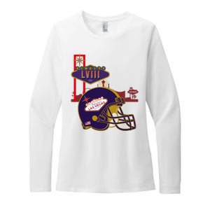 Las Vegas Football Party 2024 Football Womens CVC Long Sleeve Shirt