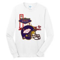 Las Vegas Football Party 2024 Football Tall Long Sleeve T-Shirt