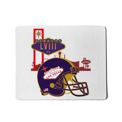 Las Vegas Football Party 2024 Football Mousepad