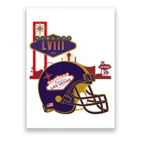 Las Vegas Football Party 2024 Football Poster