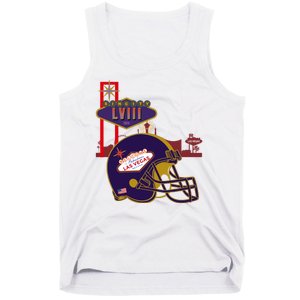 Las Vegas Football Party 2024 Football Tank Top