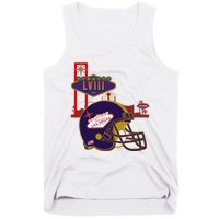 Las Vegas Football Party 2024 Football Tank Top