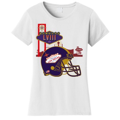 Las Vegas Football Party 2024 Football Women's T-Shirt