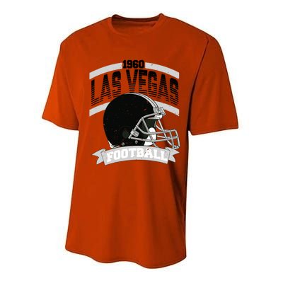 Las Vegas Football Team Supporter Performance Sprint T-Shirt