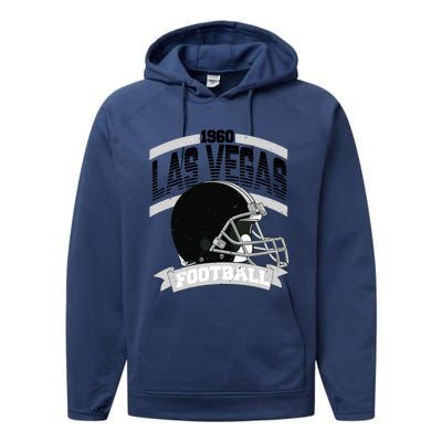 Las Vegas Football Team Supporter Performance Fleece Hoodie