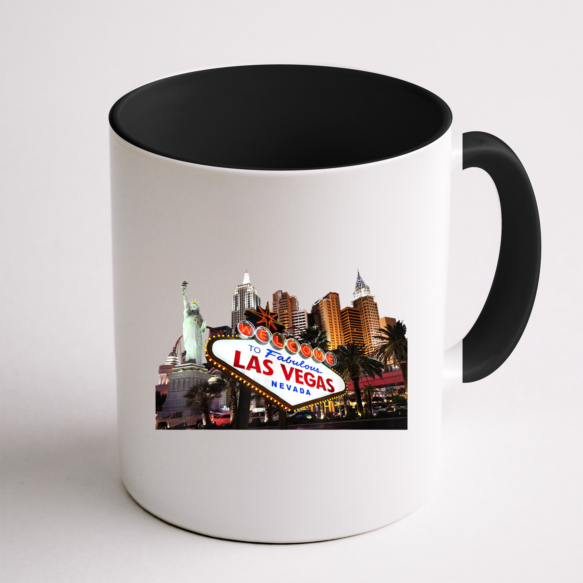 Las Vegas Famous Sign Strip Building Skyline Souvenir Mug