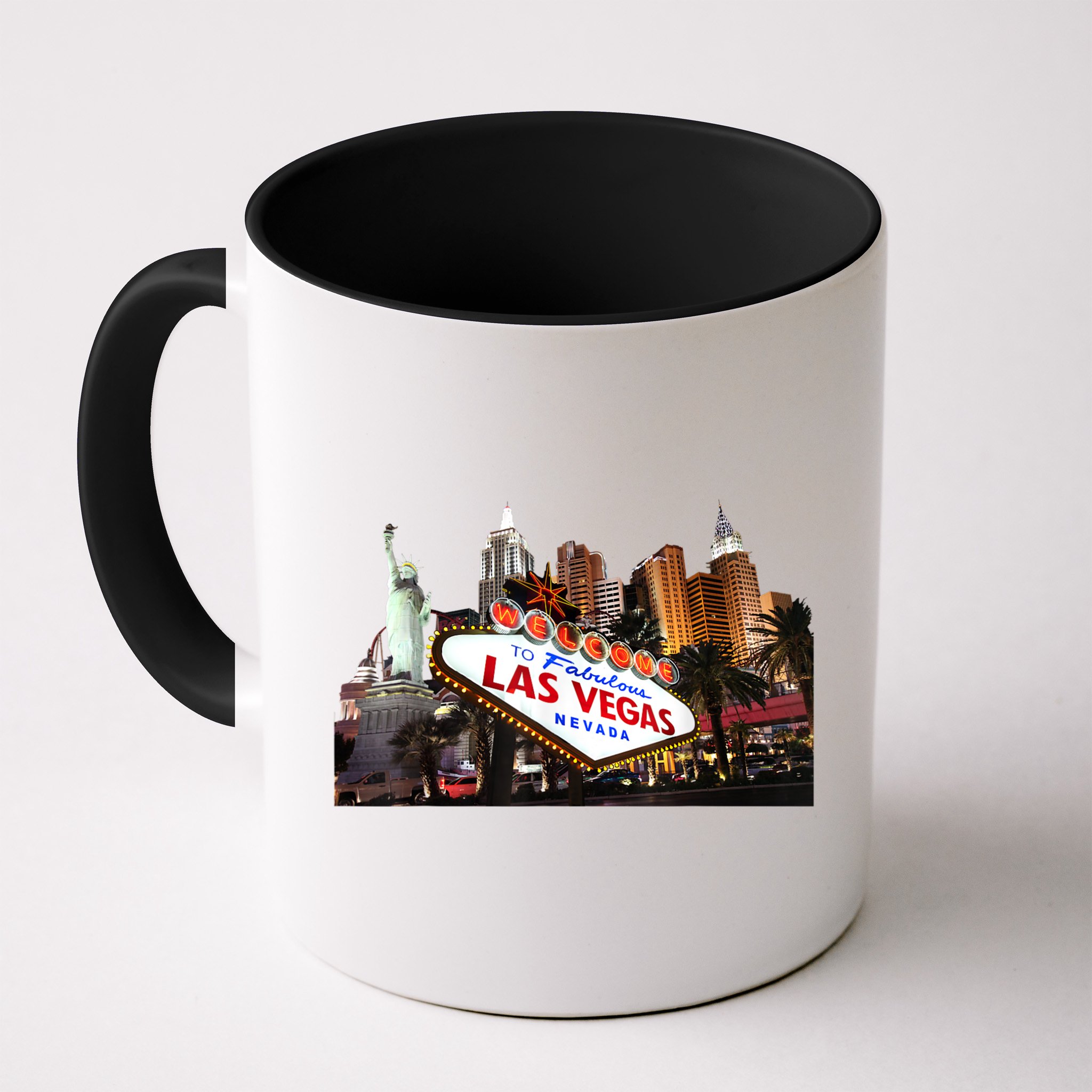 Las Vegas Famous Sign Strip Building Skyline Souvenir Mug