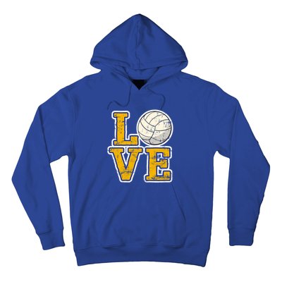 Love Volleyball Gift Hoodie