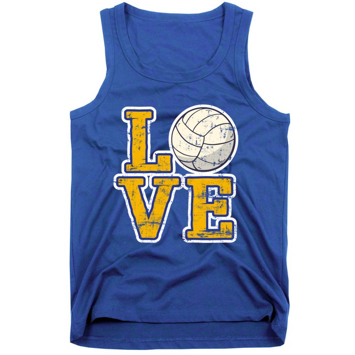 Love Volleyball Gift Tank Top