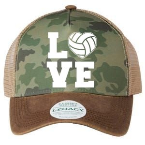 Love Volleyball Gift Legacy Tie Dye Trucker Hat