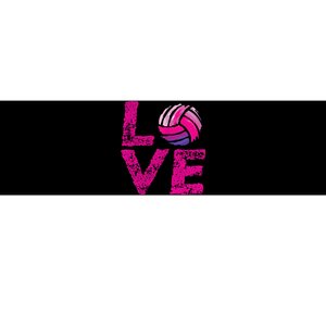 Love Volleyball Gifts For Volleyball Fans Teen Girl Wo Bumper Sticker