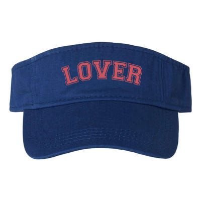 Lover Vcool Giftday I Love You Cute Couples Lover Valentines Day Cute Gift Valucap Bio-Washed Visor