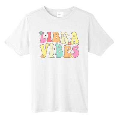 Libra Vibes Groovy Zodiac Birthday   Tall Fusion ChromaSoft Performance T-Shirt