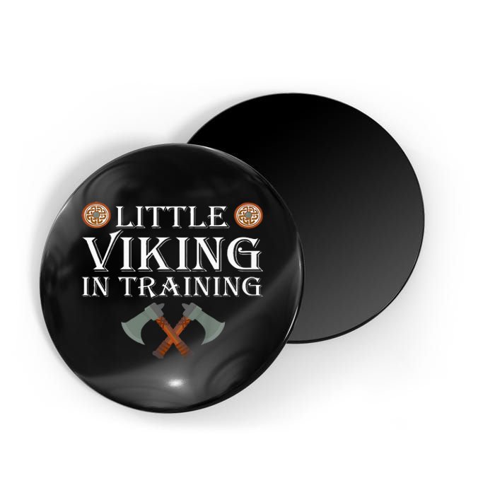 Little Viking In Training Viking Child Magnet