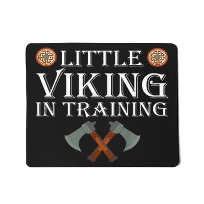 Little Viking In Training Viking Child Mousepad