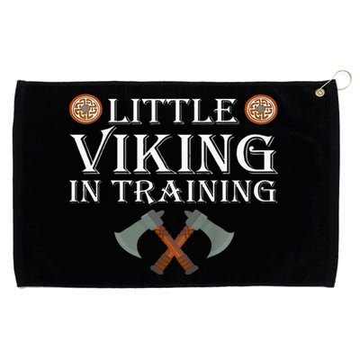 Little Viking In Training Viking Child Grommeted Golf Towel