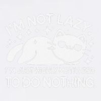 Lazy Vs I’M Just Highly Motivated To Do Nothing Funny Cat Garment-Dyed Sweatshirt