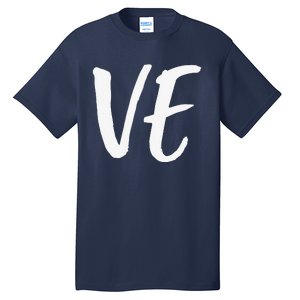 LO VE Love Matching Couple Husband Wife Valentine's Day Gift Tall T-Shirt