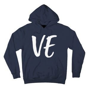 LO VE Love Matching Couple Husband Wife Valentine's Day Gift Tall Hoodie