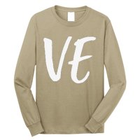 LO VE Love Matching Couple Husband Wife Valentine's Day Gift Long Sleeve Shirt