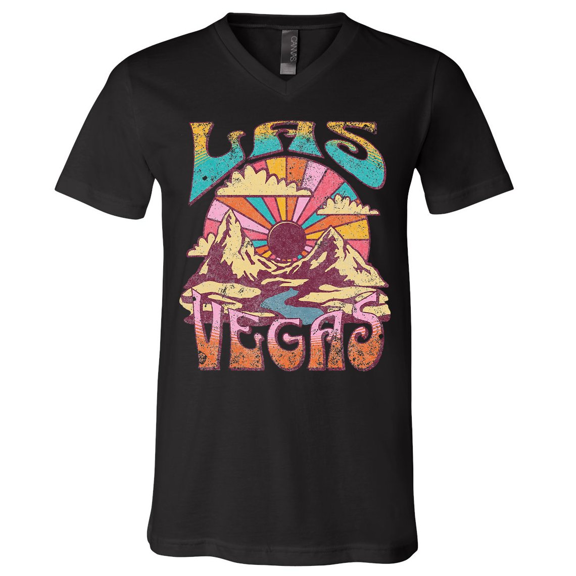 Las Vegas V-Neck T-Shirt