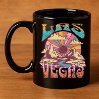 Las Vegas 11oz C Handle Ceramic Mug