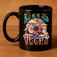 Las Vegas 11oz C Handle Ceramic Mug