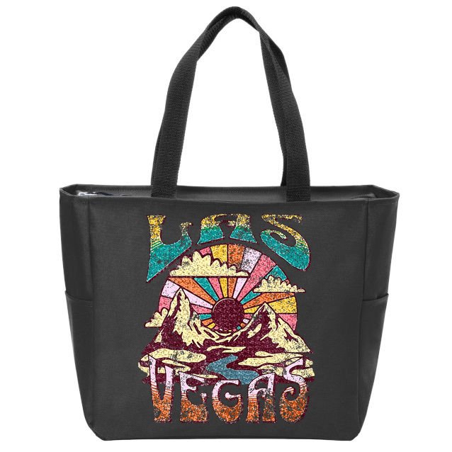 Las Vegas Zip Tote Bag