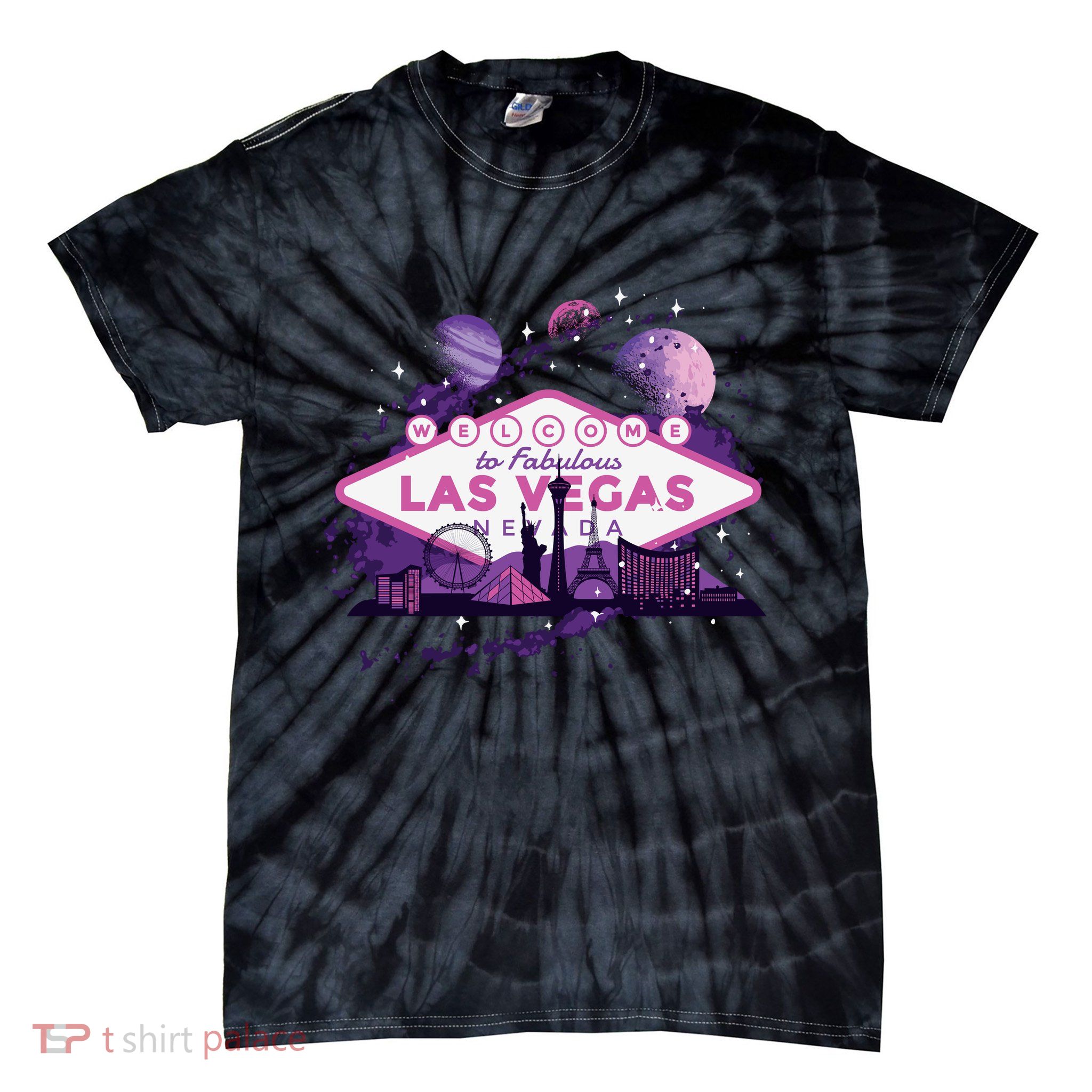 Las Vegas Tie-Dye T-Shirt