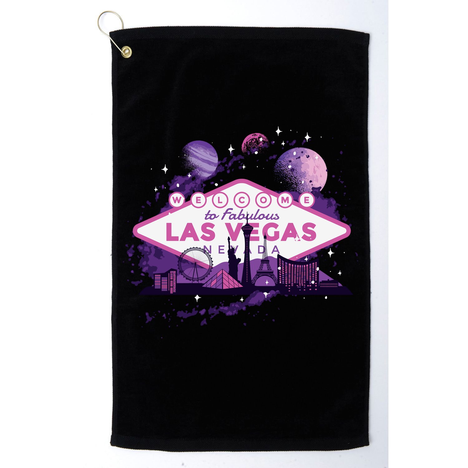 Las Vegas Golf Towel