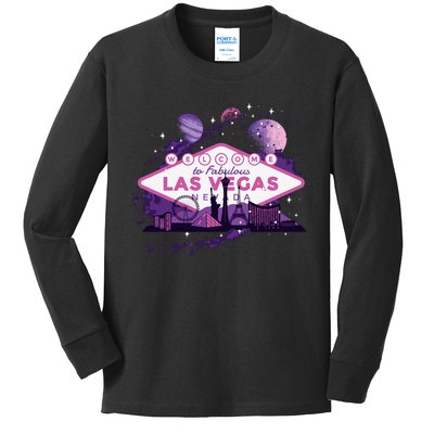 Las Vegas Kids Long Sleeve Shirt